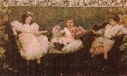 Joaquin Sorolla My children oil painting
